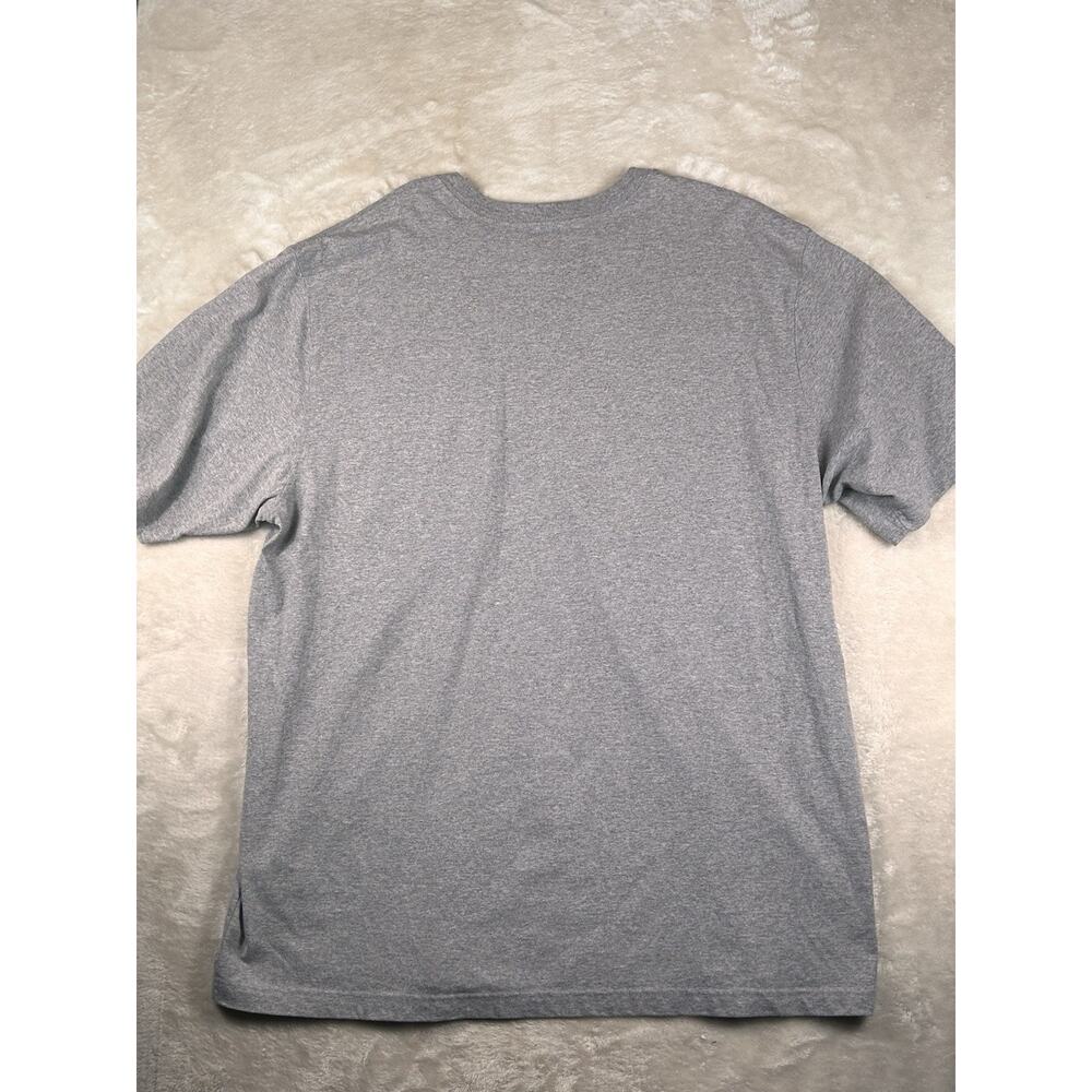 Carhartt K87 T Shirt Men's Sz 2XLT Grey Workwear Loose Fit Short Sleeve Pocket - Picture 2 of 8